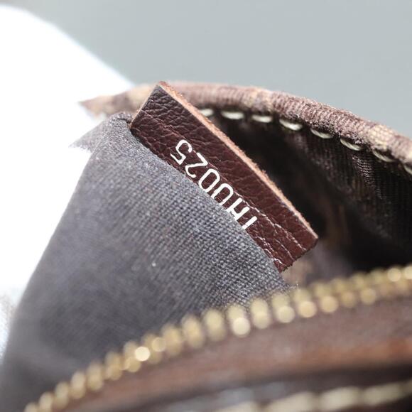 LOUIS VUITTON Monogram Mini Lin Tangier Tote Bag Brown Ebene M40023 - Picture 12 of 16